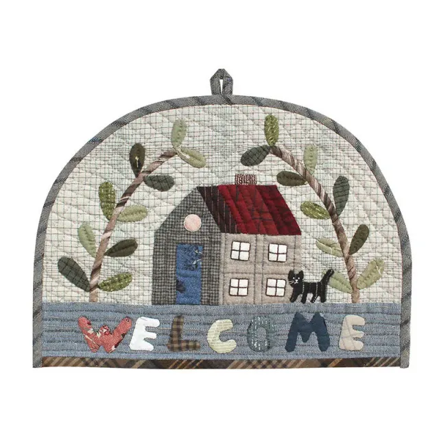 Yoko Saito Welcome kit tapisserie patchwork 24,5x33,5 cm