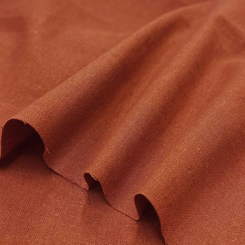 Yoko Saito web2603-A14 tissu lin olive au mètre coton