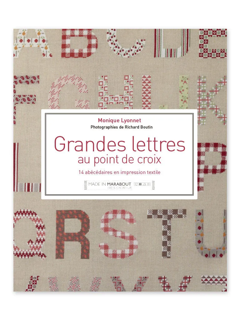 La Croix et La Manière livre Grandes lettres point de croix 64 p