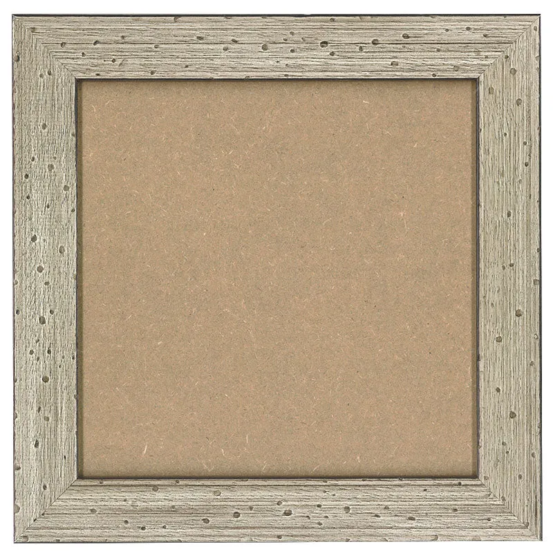 Yoko Saito QuiltParty cadre bois bleu gris 18 cm patiné