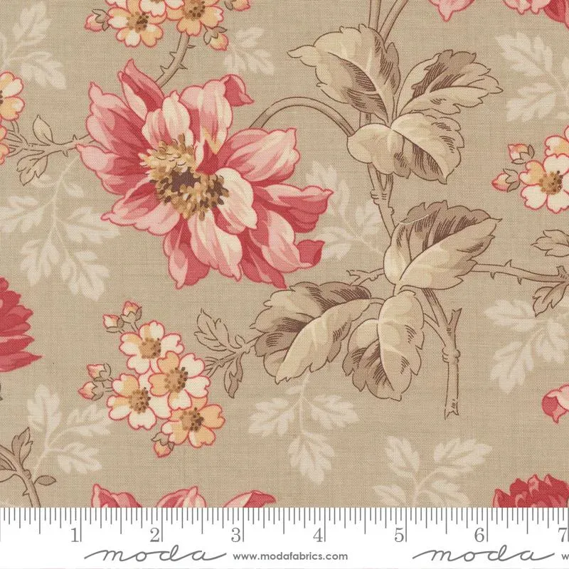 French General Joie de Vivre 13980 14 tissu coton roche au mètre