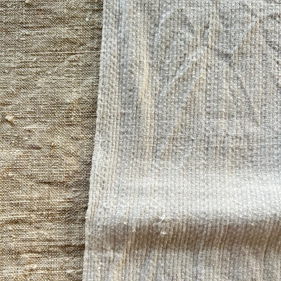 French General toile de ménage ancienne torchon lin chanvre