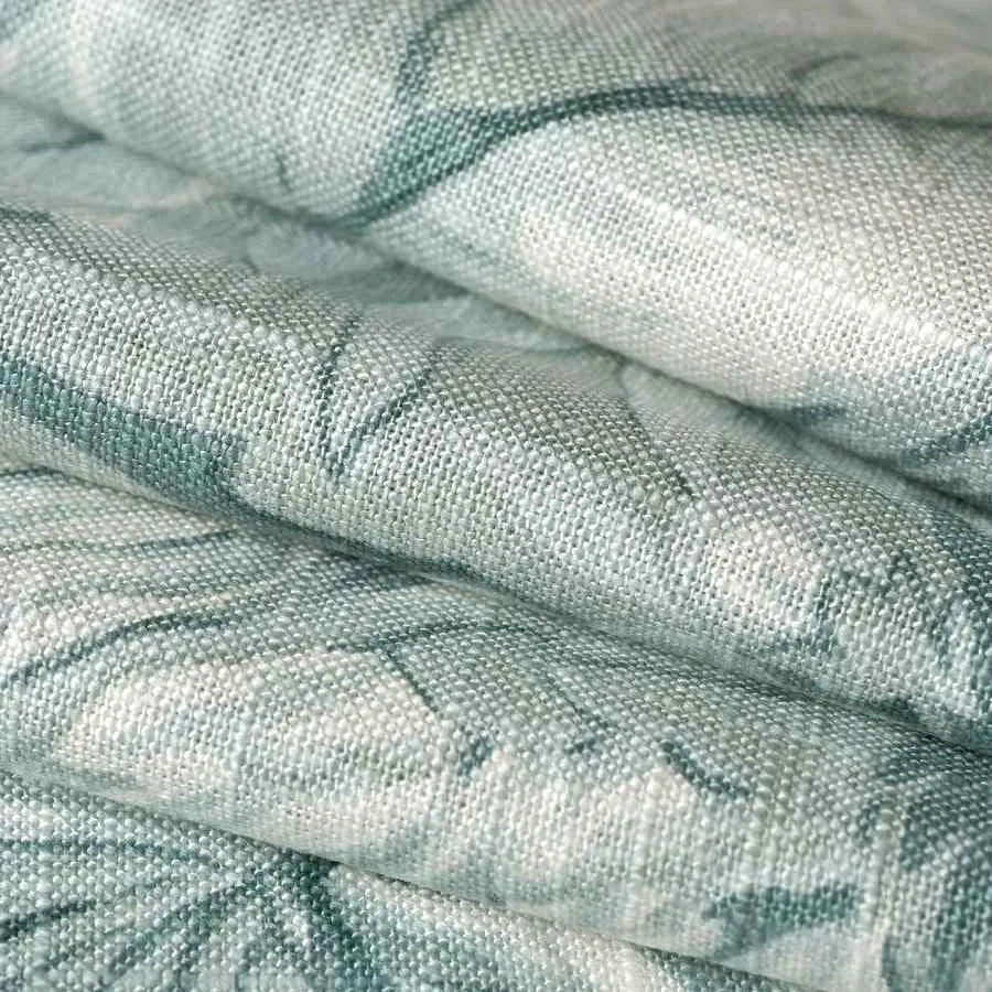 French General Jardin Baxter La Mer tissu ameublement lin rayonne