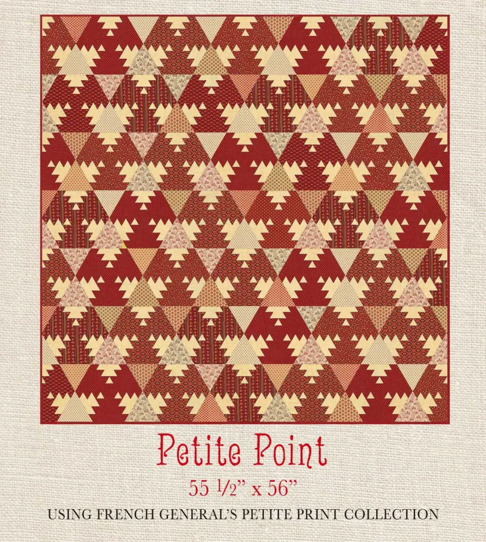French General Petite Prints patron quilt Petite Point imprimé