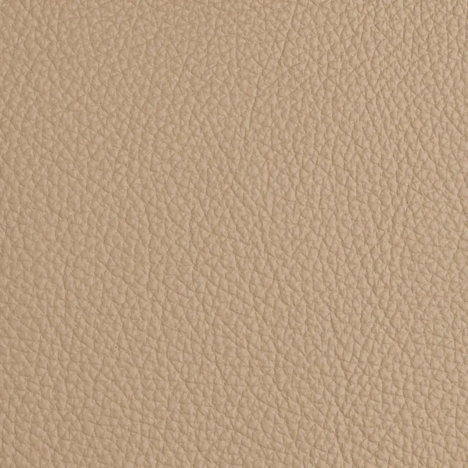 Elastron Montana cuir naturel Optic White au mètre grain authentique