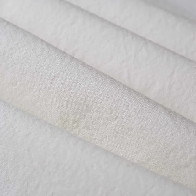 French General Delmore Blanc toile ameublement coton 137cm
