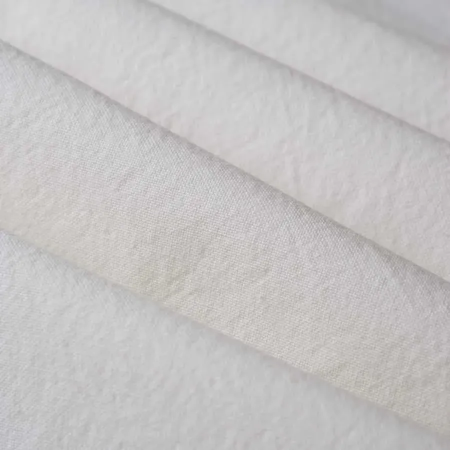 French General Delmore Blanc toile ameublement coton 137cm