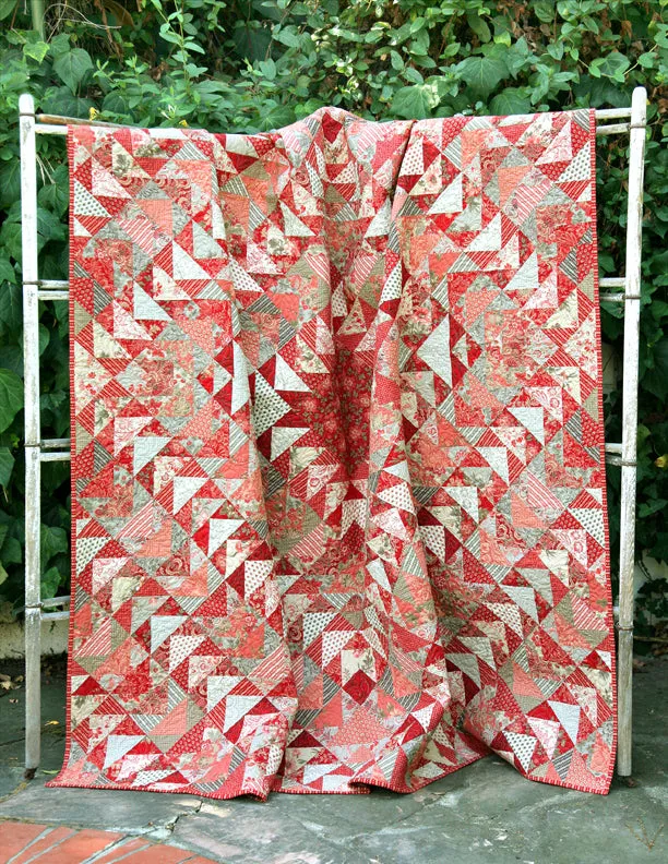 French General Joie de Vivre patron quilt 77 pouces papier