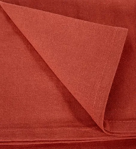 Stof Duo rideau 135x240 cm terracotta coton