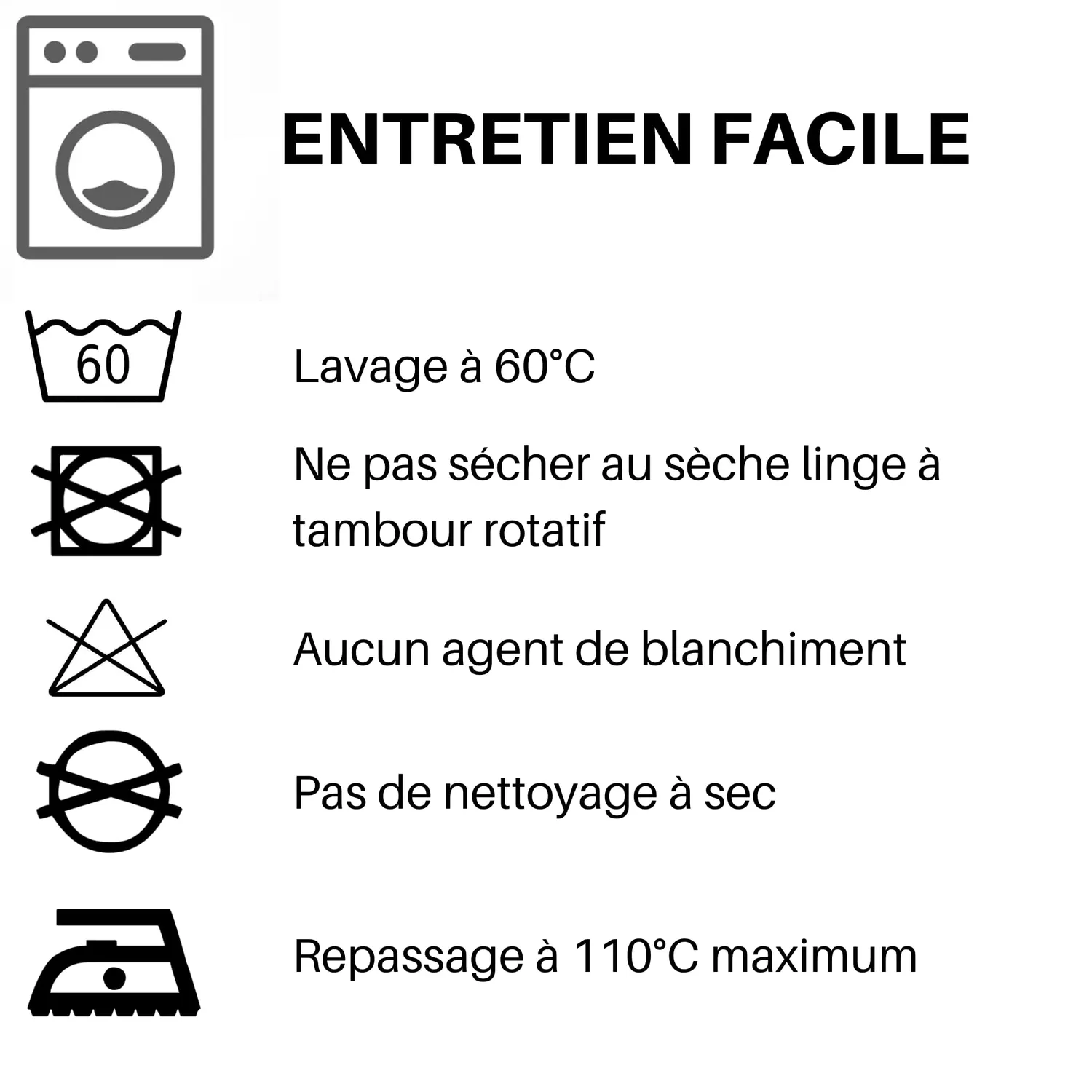 STOF Eden drap plat 240x300 cm ivoire coton