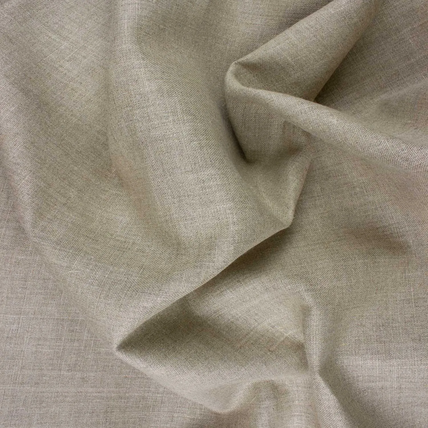 Tissushop Telia toile de lin naturel 1 mètre 300 cm