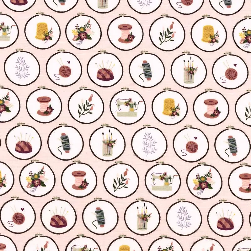 Yoko Saito 2026-06-A07 tissu USA mercerie 3cm au mètre