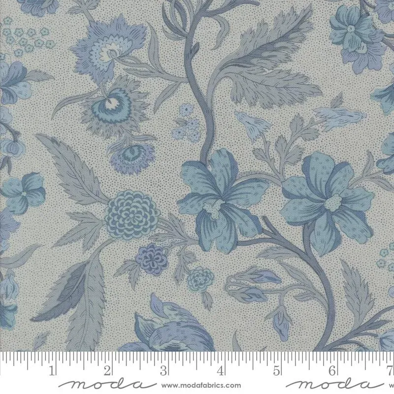 French General Sacré Bleu Ciel 13970 15 tissu coton bleu au mètre