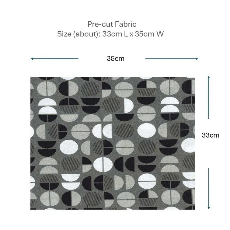 Yoko Saito 2026-04-A06 coupon tissu coton 33x35 cm monochrome