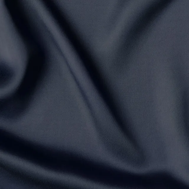 La Maison Naïve Satin Viscose Denim échantillon tissu 8,5 cm