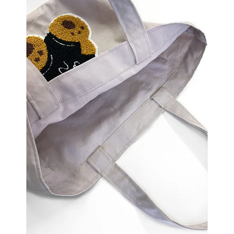 Yoko Saito Bear Lunch Bag kit sac repas appliqué ours