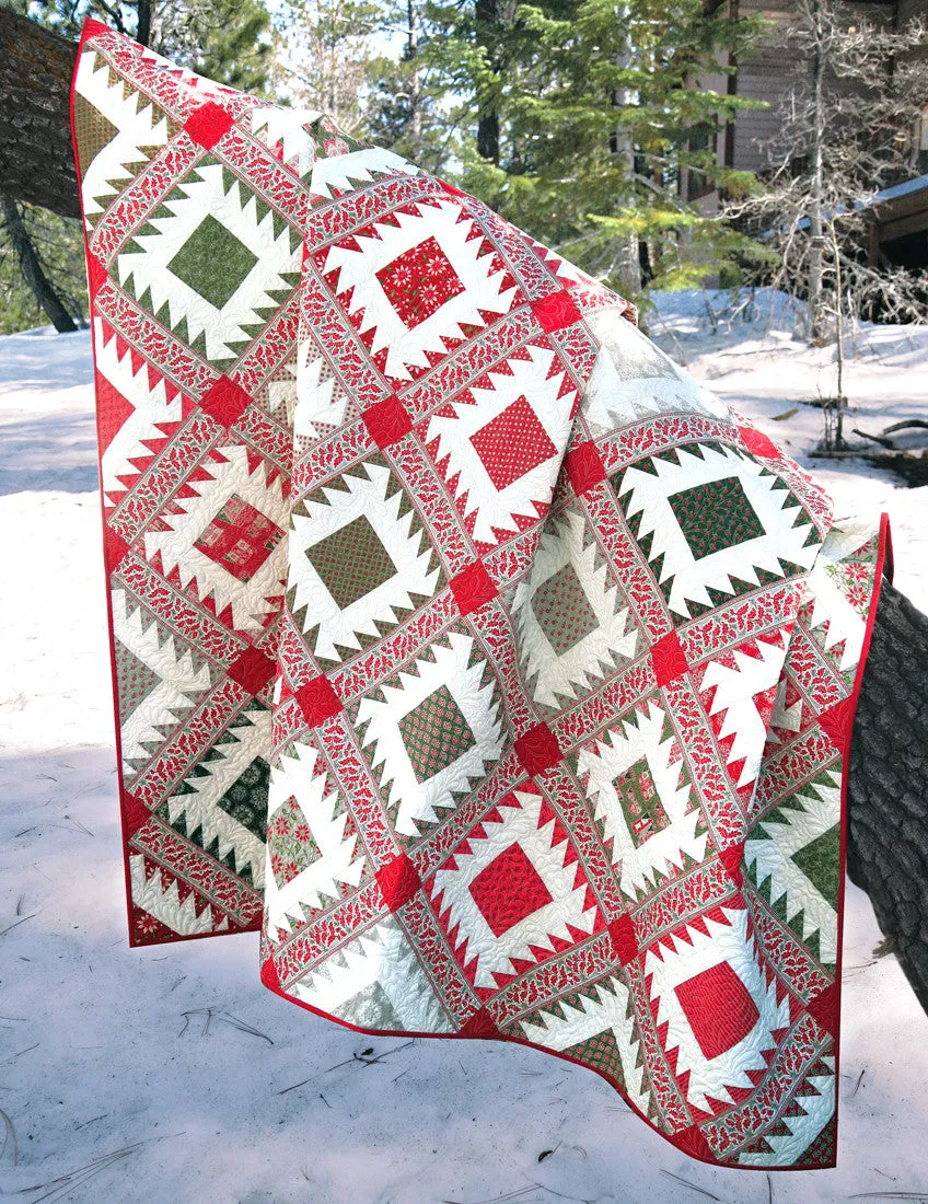 French General Chamonix Petites Maisons de Noël patron 190 cm