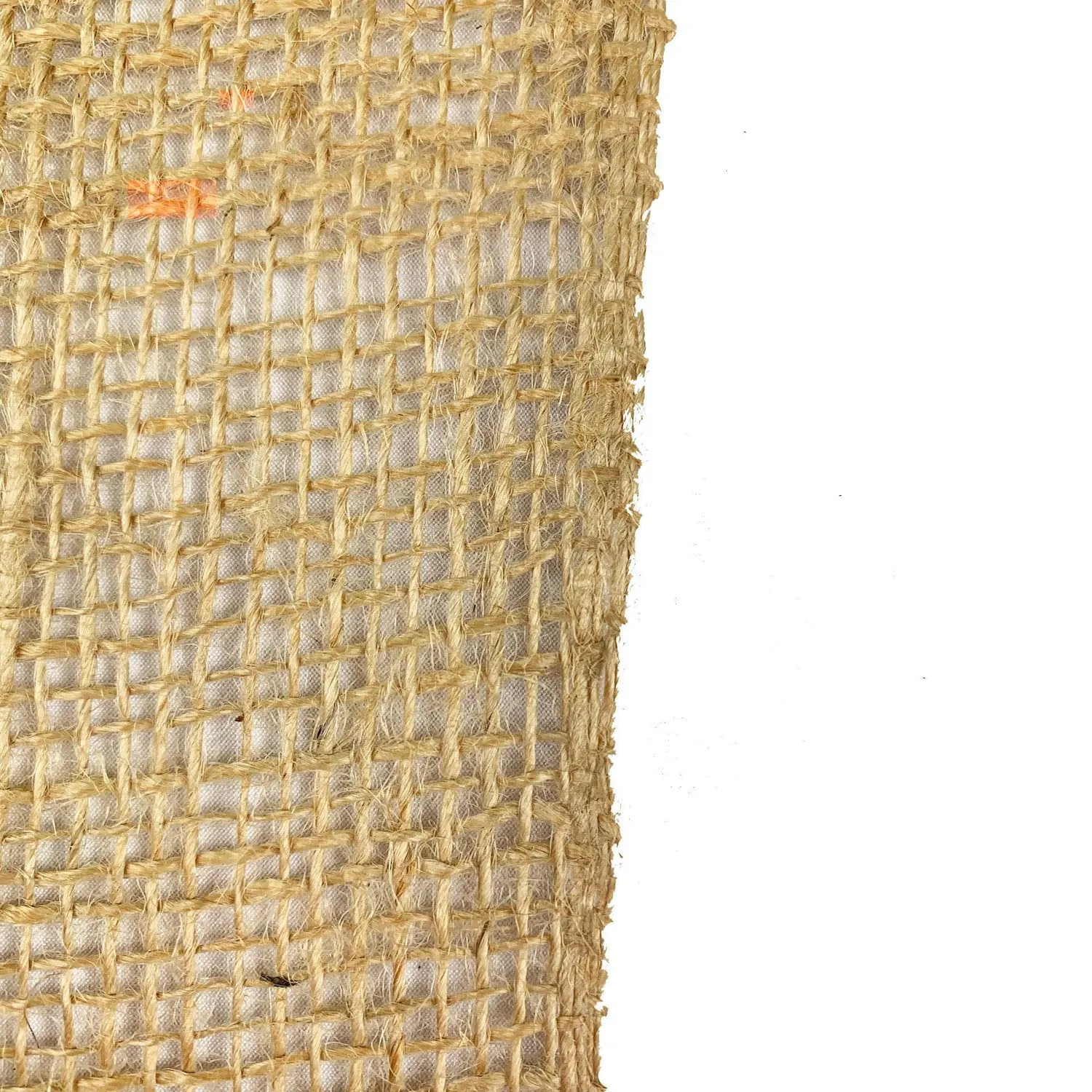 Tissushop bande toile de jute naturel 50 m 20 cm