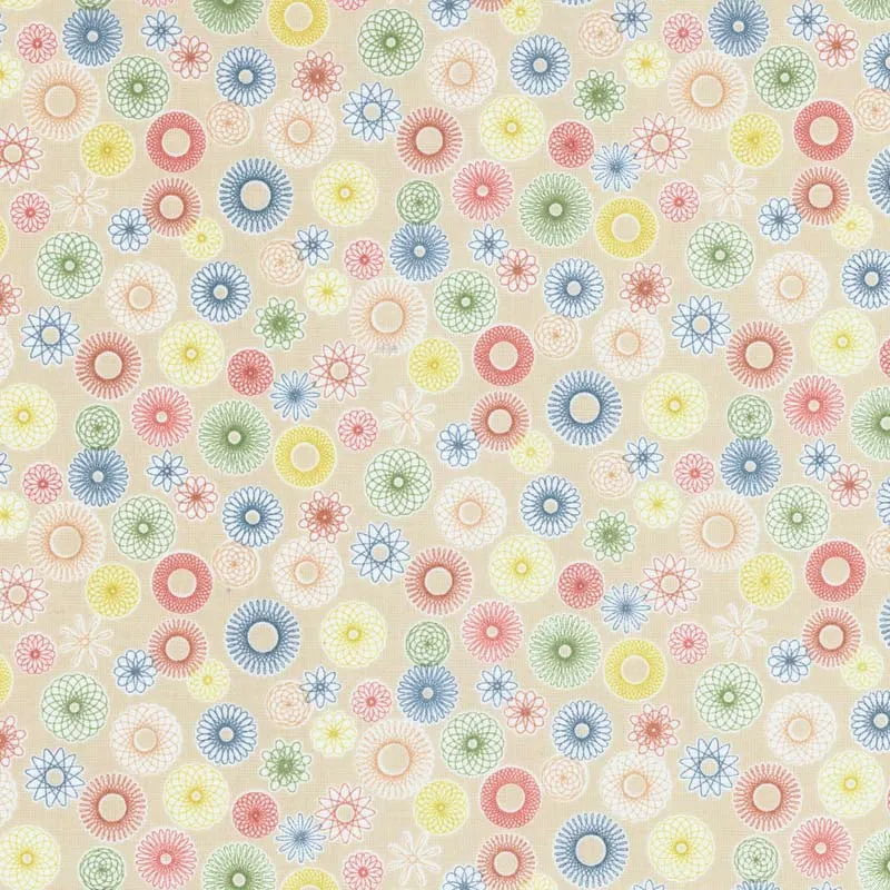 Yoko Saito 2026-06-A02 coupon coton beige 45x35 cm