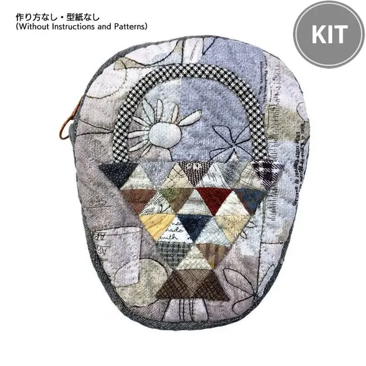 Yoko Saito Triangle Basket Pouch kit trousse 16 cm
