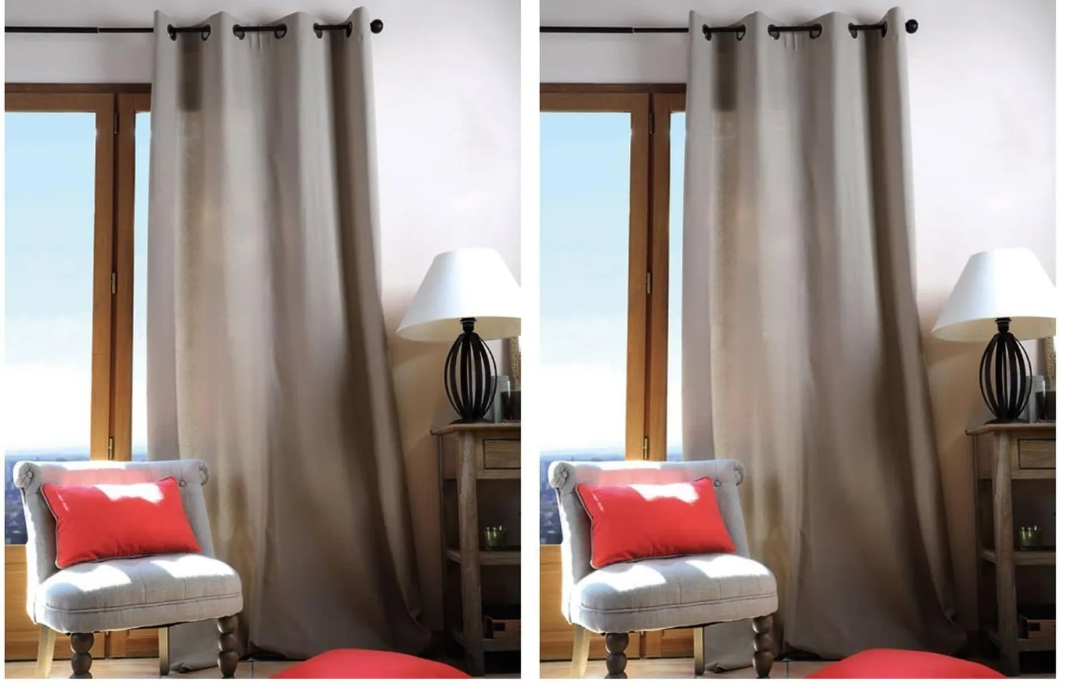 Stof Duo R61490001 rideau occultant 135x240 coton