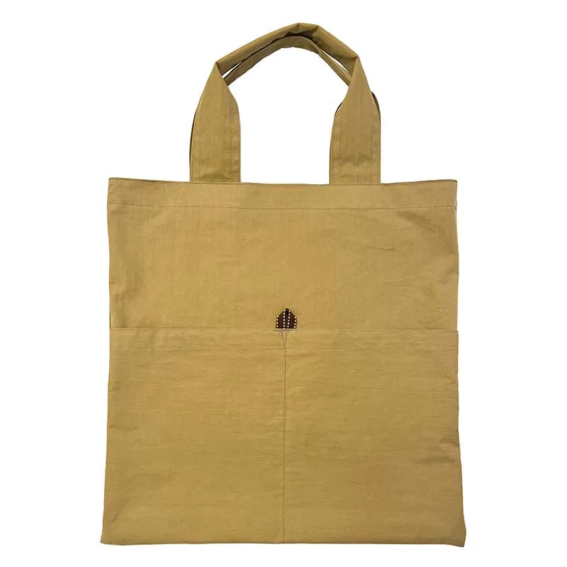 Yoko Saito Simple Bag kit sac appliqué chat 40 cm toile raide