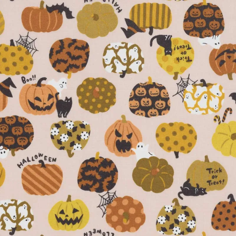 Yoko Saito Halloween tissu coton citrouilles au mètre