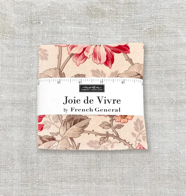 French General Joie de Vivre Charm Pack tissu patchwork 5" lot 42