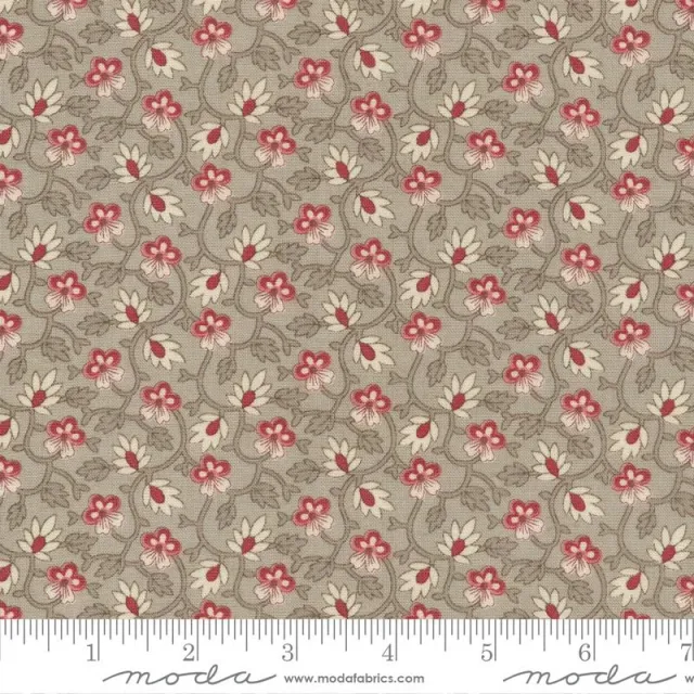 French General Chateau de Chantilly 13945 12 tissu coton roche