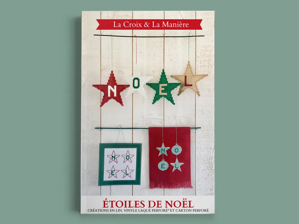 La Croix et La Manière étoiles carton perforé kit Noël