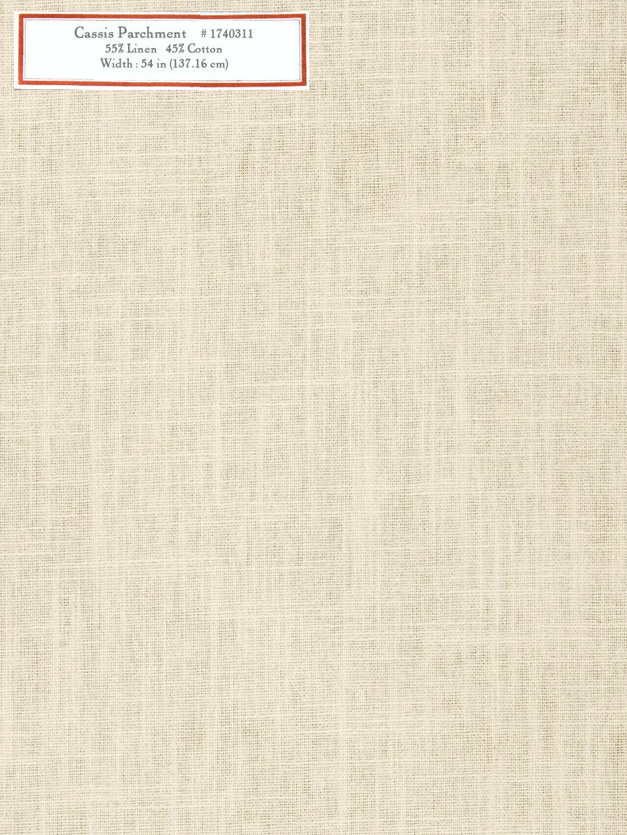 French General Cassis Parchment tissu ameublement au mètre