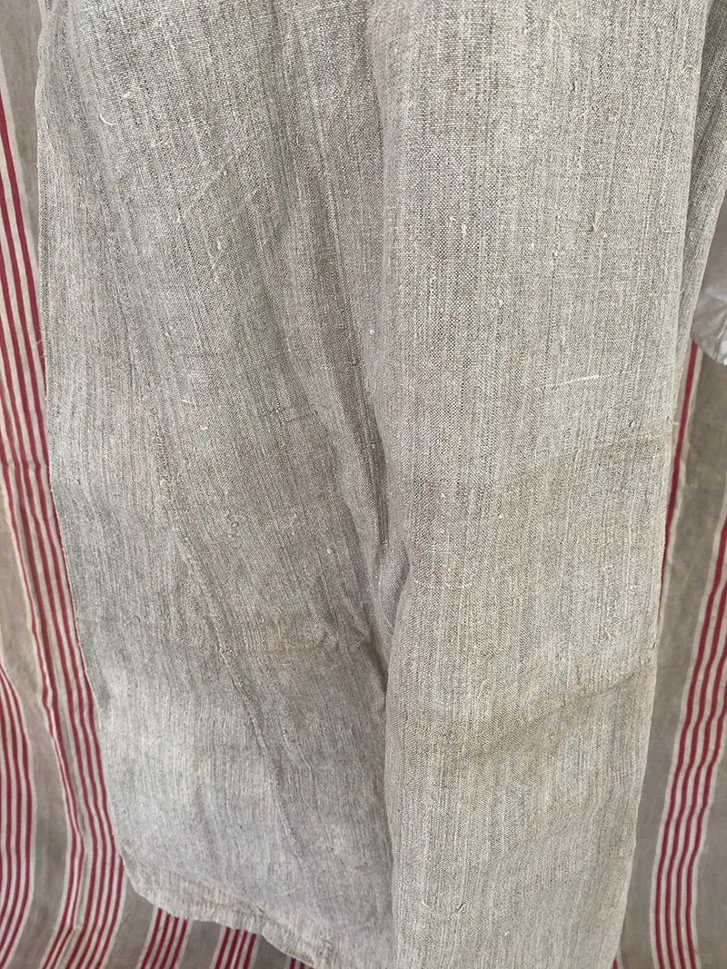 French General Down Dirty chemise ancienne chanvre n°7 taille 8-10