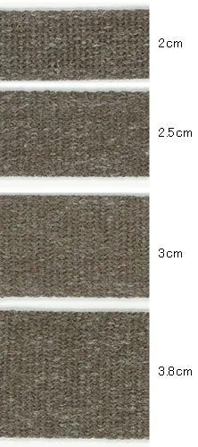 Yoko Saito ruban acrylique lin 2 cm au mètre coloris naturel