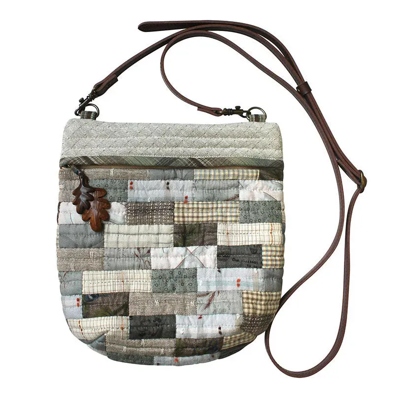 Yoko Saito Shoulder Bag Leaf Charm kit sac bandoulière
