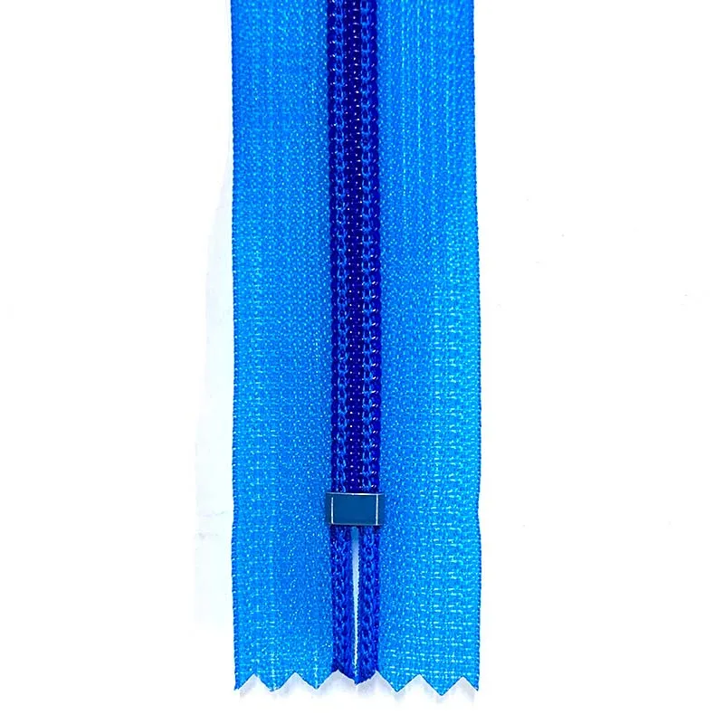 Yoko Saito fermeture éclair néon bicolore 25 cm