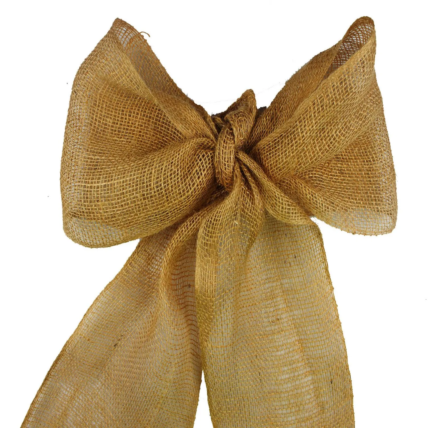 Tissushop bande toile de jute naturel 50 m 20 cm