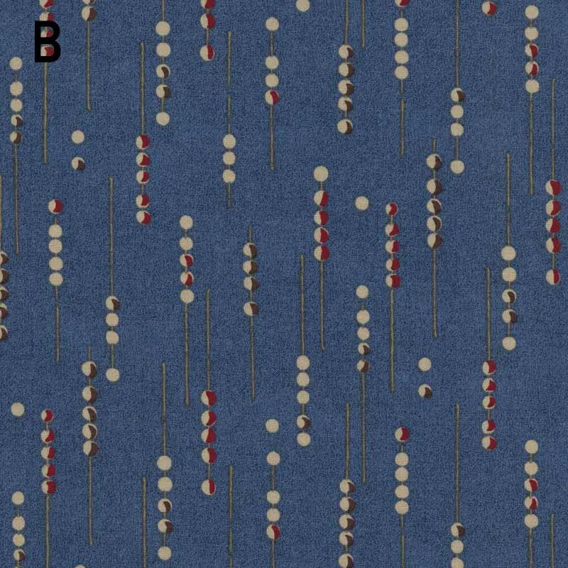 Yoko Saito Centenary 10749 tissu coton prédécoupé 33x35cm pois