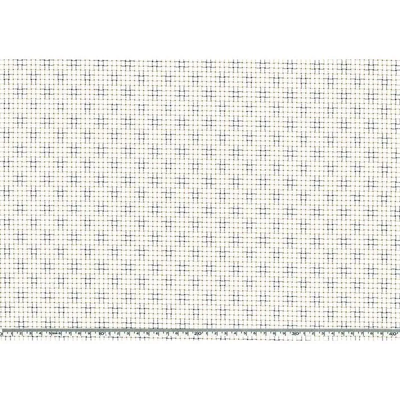 Yoko Saito 2026-02-A04 coupon tissu coton 33x35 cm kaki