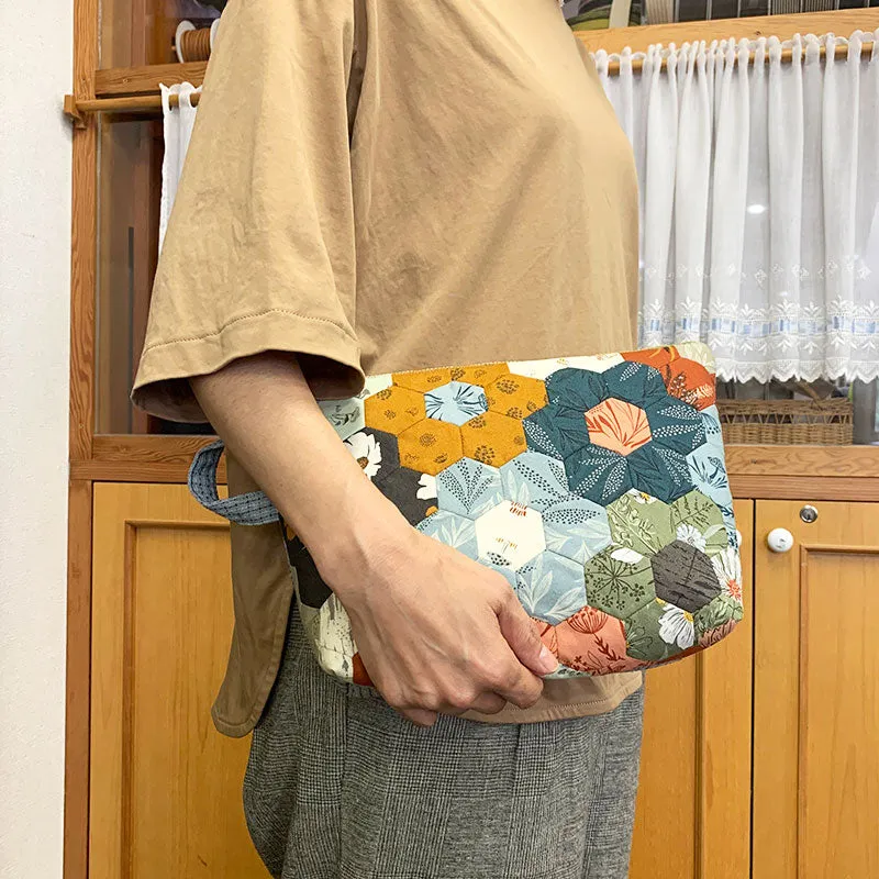 Yoko Saito Big Hexagon Pouch kit trousse hexagonale USA