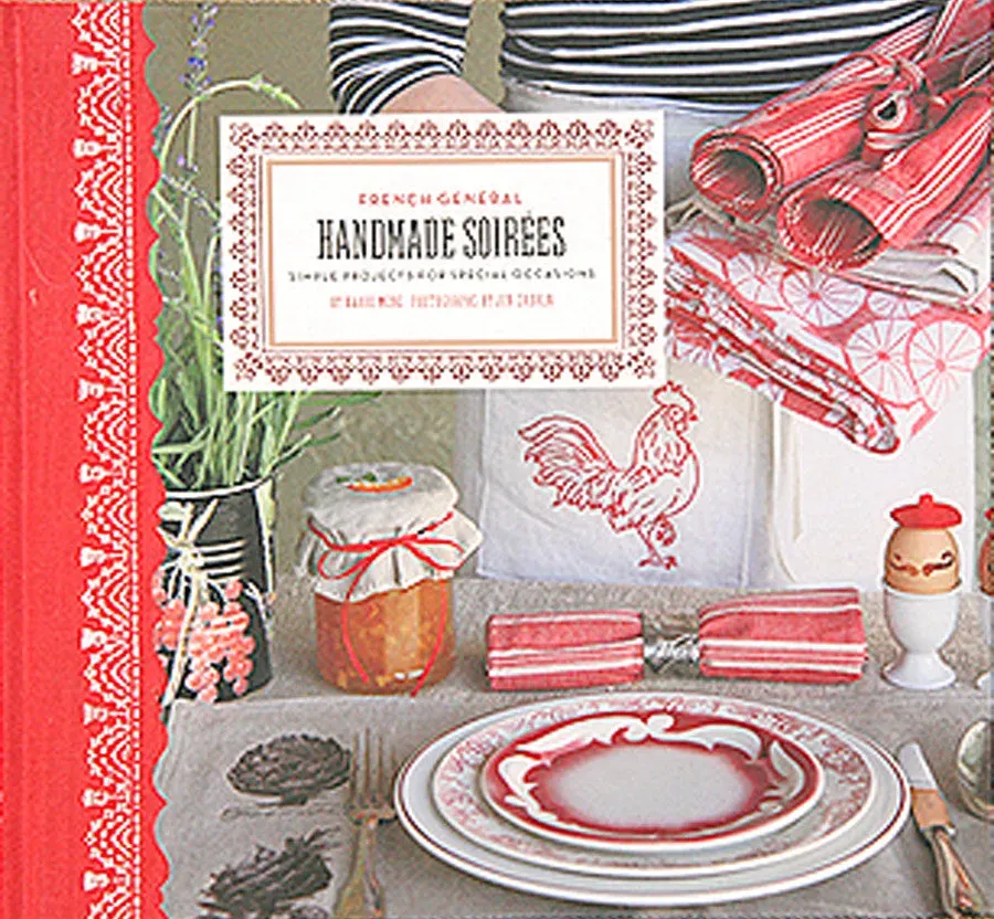 French General Handmade Soirees livre couture dédicacé