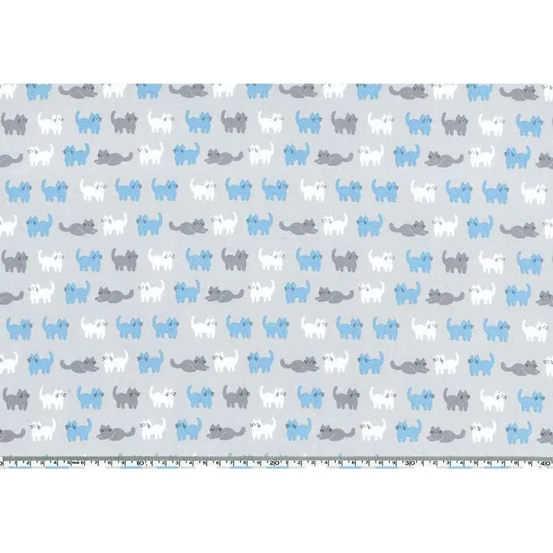 Yoko Saito 2026-03-A03 coupon tissu coton 45x35 cm donuts