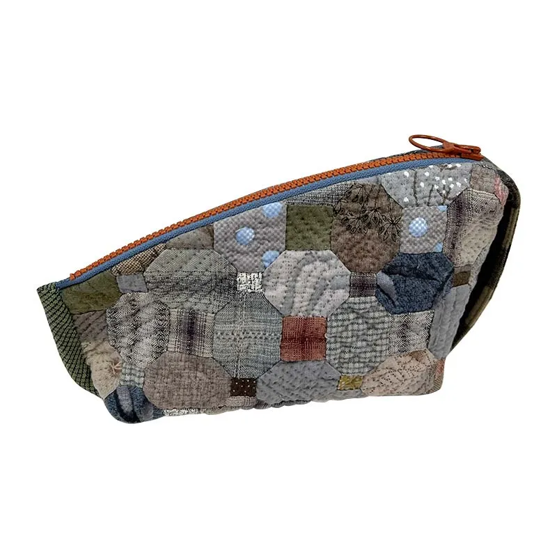 Yoko Saito Long Octagon Pouch kit trousse 20 cm sans patron