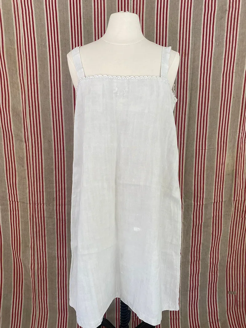 French General Found in France n°12 chemise lin ancien taille 10