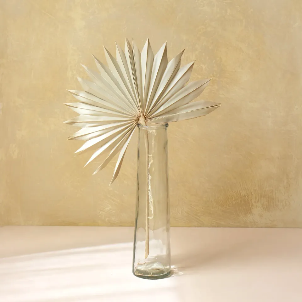 La Maison Naïve Vase Vintage grand vase verre recyclé vert d'eau
