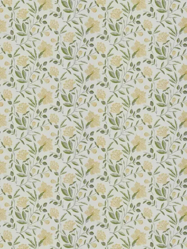French General Jardin Lilou Soleil tissu ameublement 137 cm floral