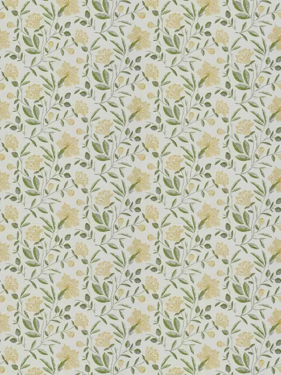 French General Jardin Lilou Soleil tissu ameublement 137 cm floral