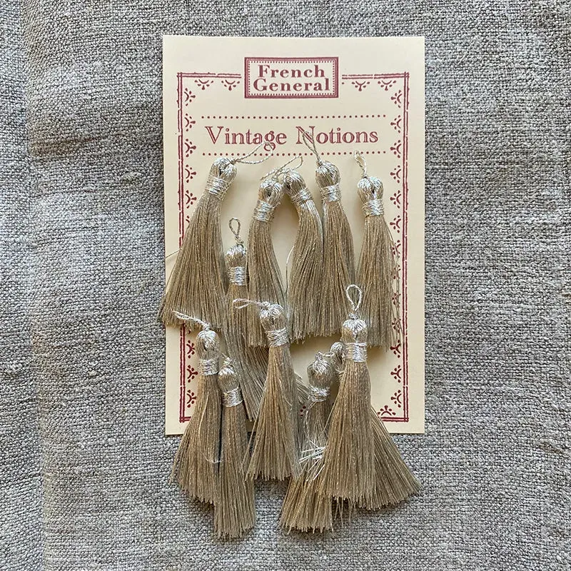 French General Vintage Silver glands argentés 5 cm lot de 12